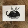 Gravure, ANNETTE, FELIX & LOUISON, 2 pieuvres et une baleine – Image 2