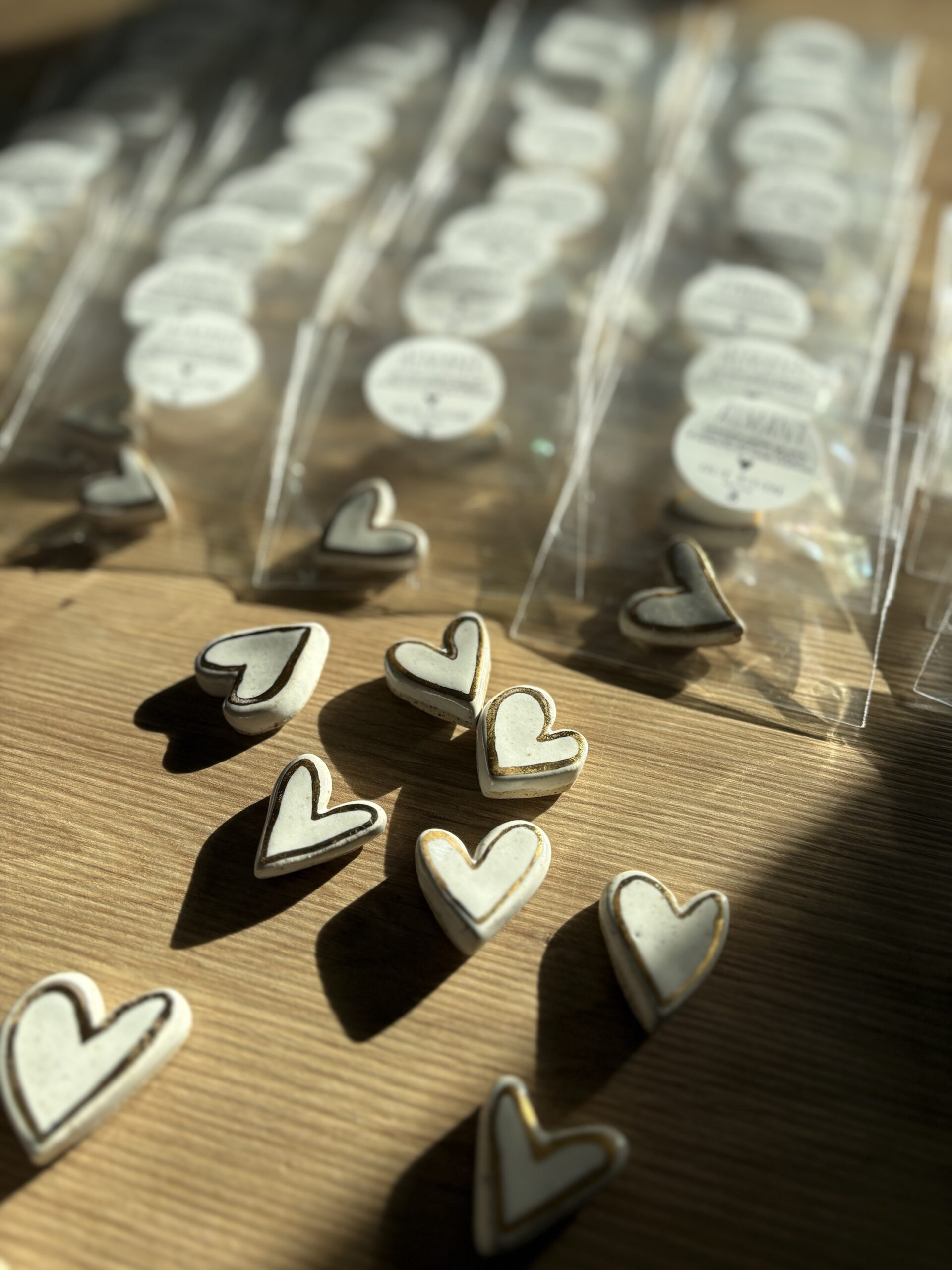 Aimants coeur doré – Image 4