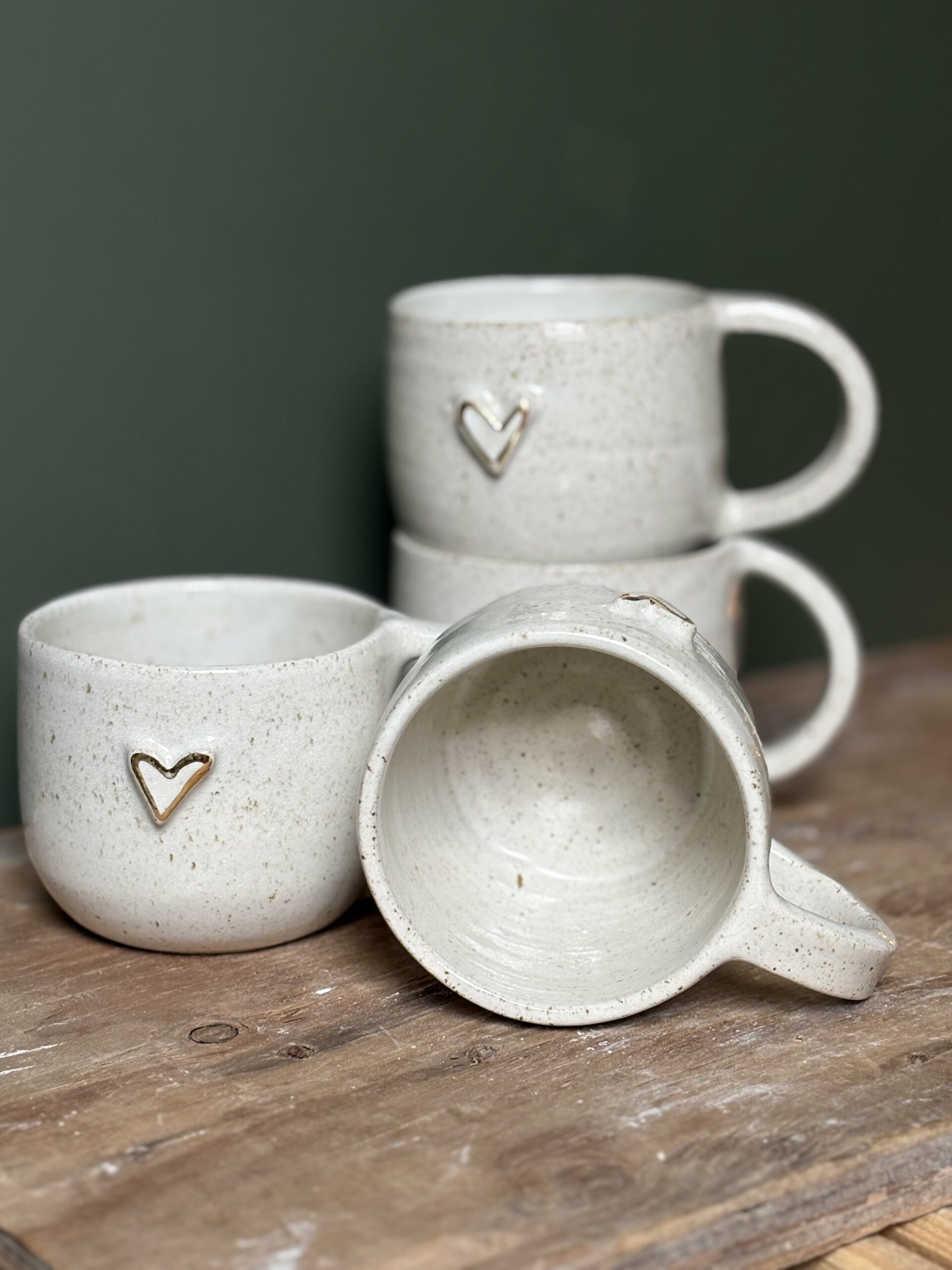Tasse "coeur ligne d'or" – Image 3