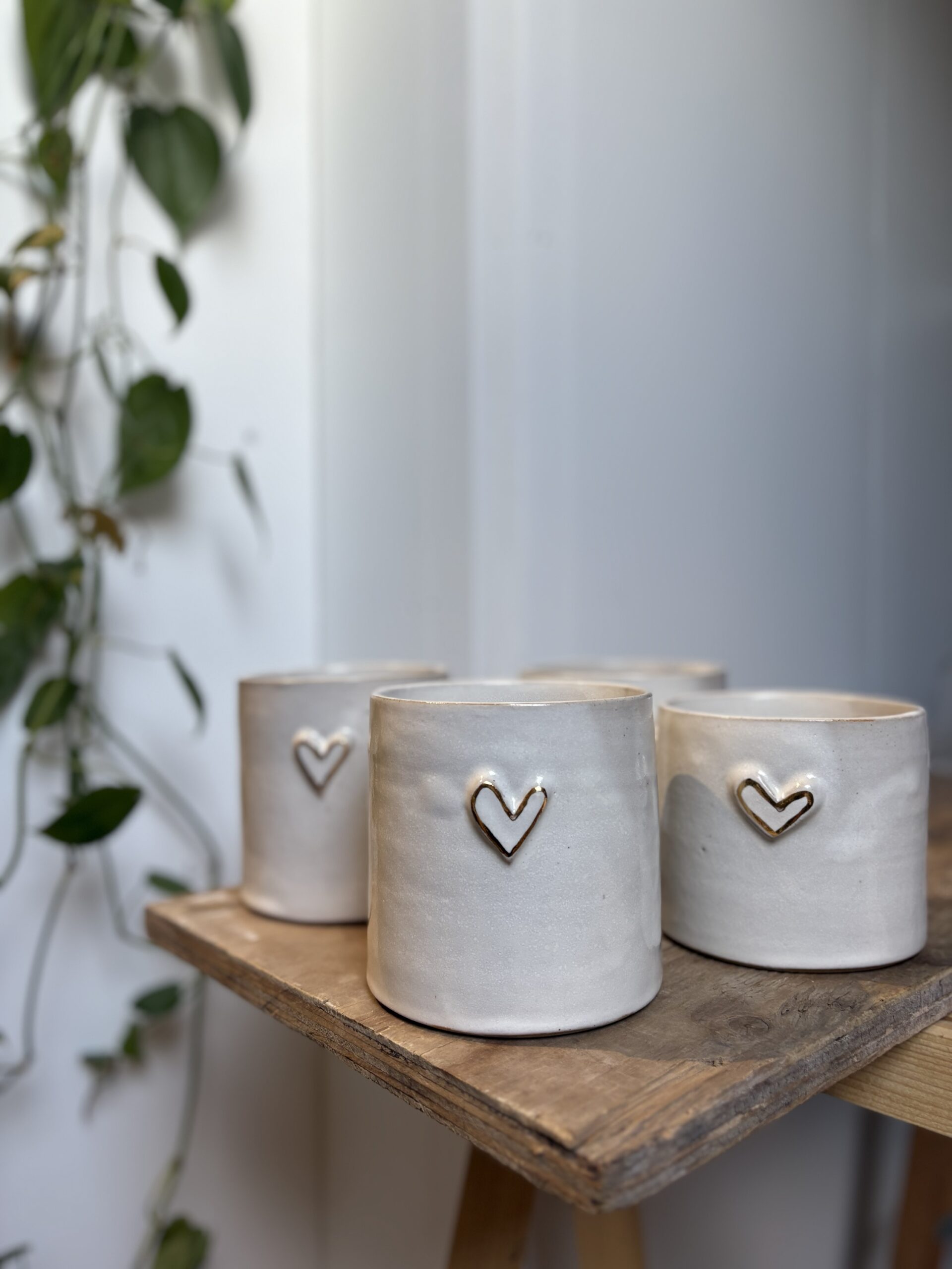 Cache-pot "coeur" (taille S) – Image 2