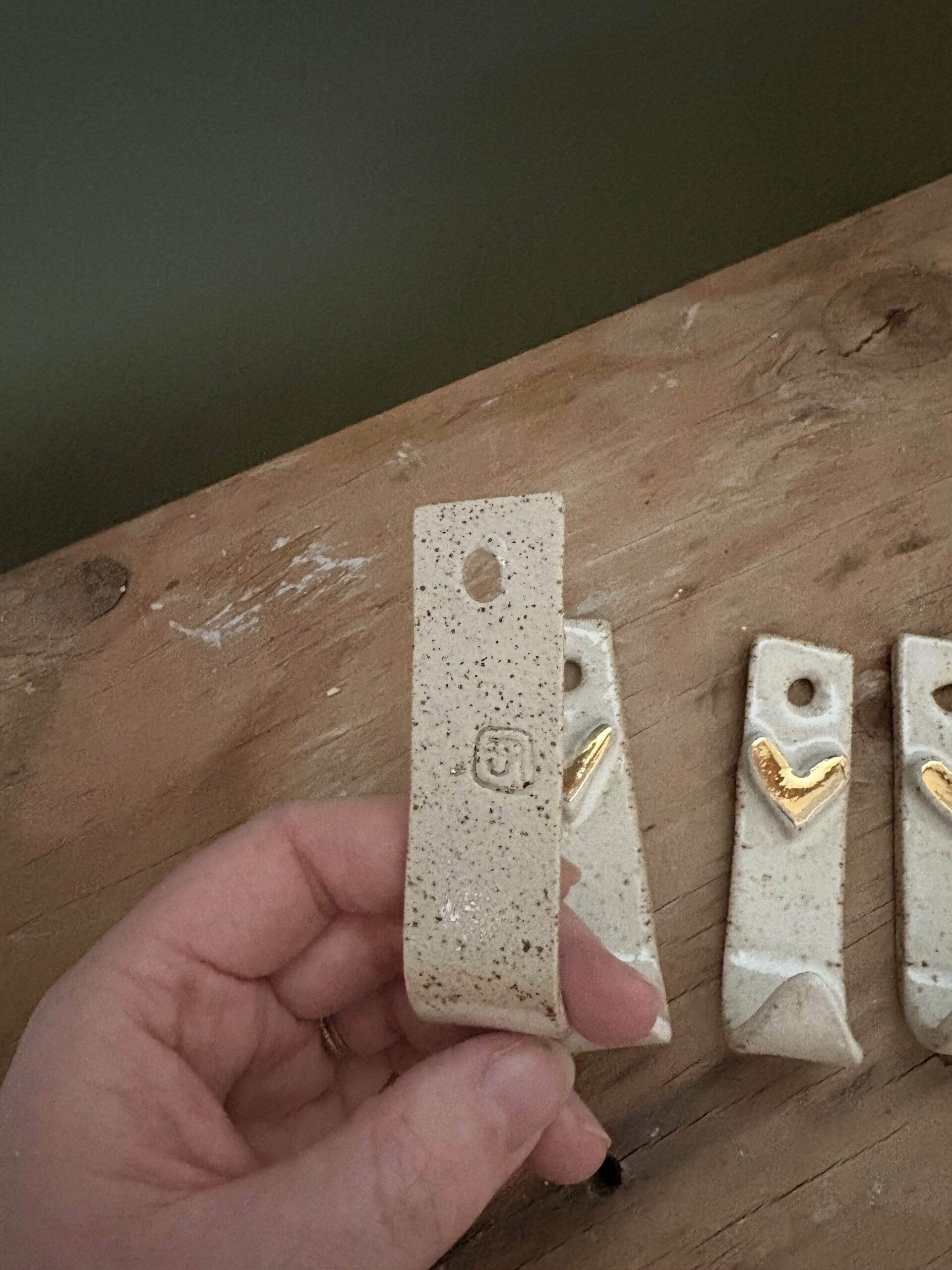 Crochets "coeur d'or" (taille S) – Image 3