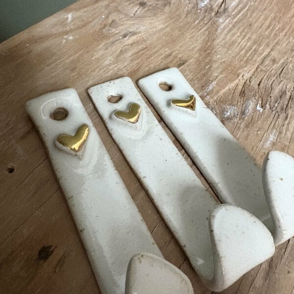 Crochets "coeur d'or" (taille M)