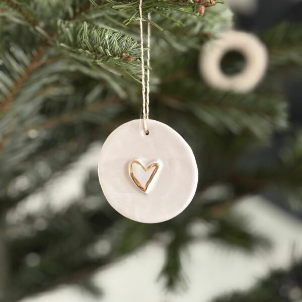 Boule de noël - Coeur