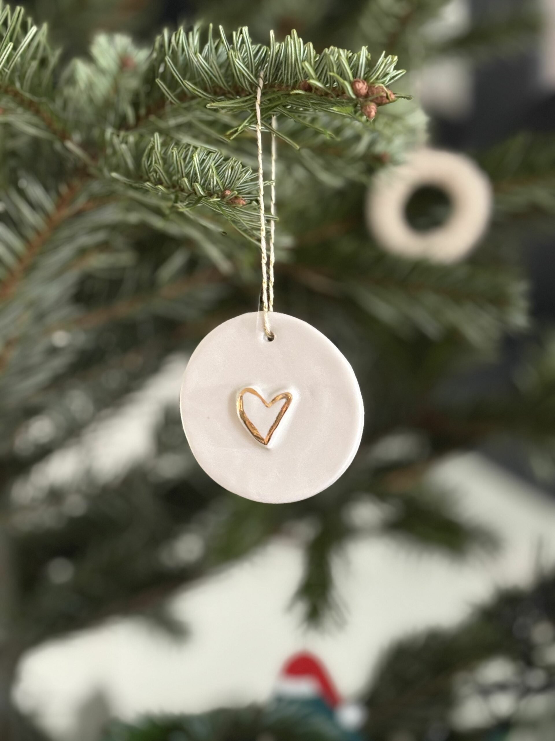 Boule de noël - Coeur