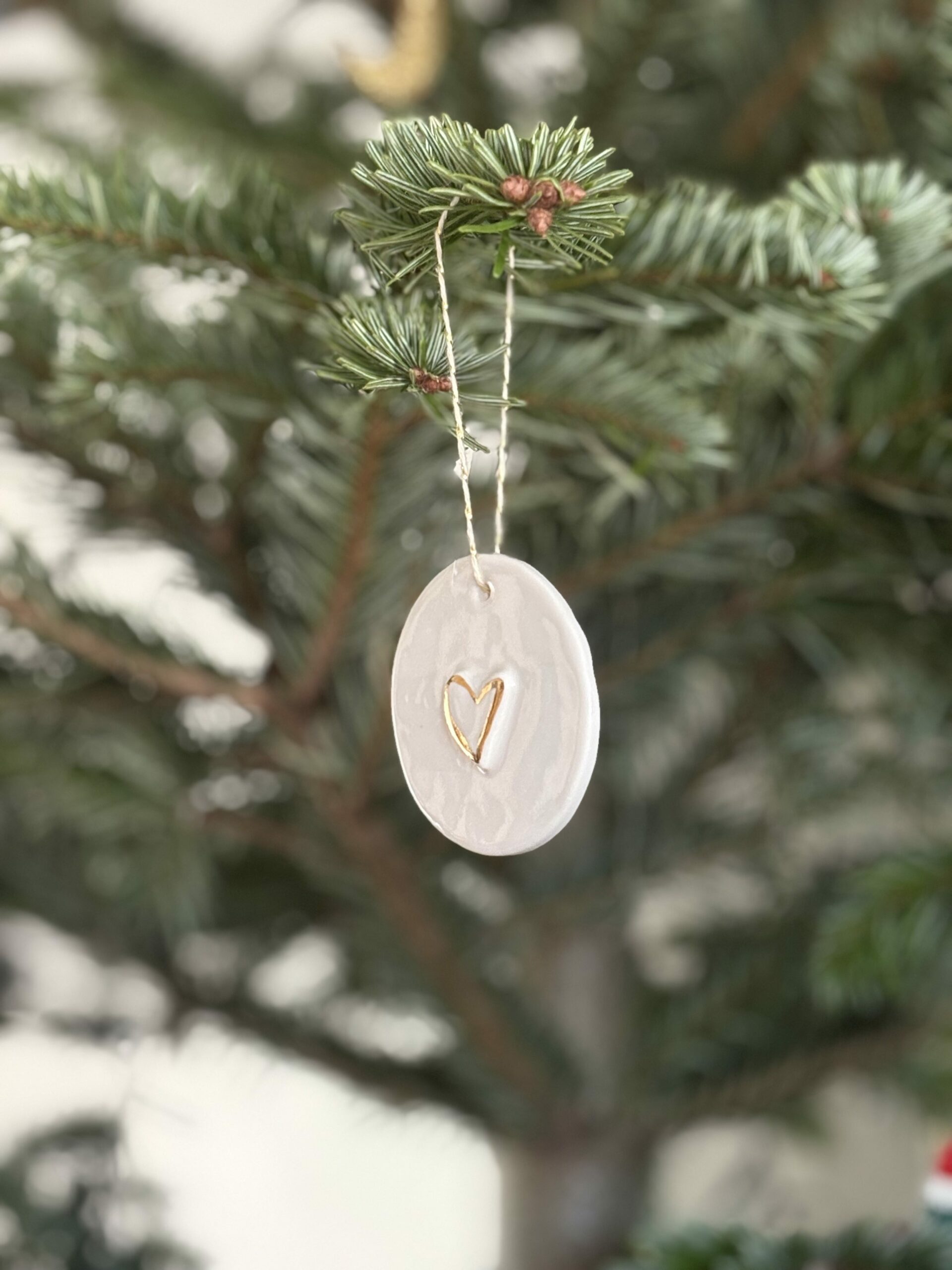 Boule de noël - Coeur – Image 3